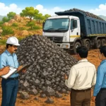 Illegal Iron Ore Seized in Holalkere Chitradurga ai image