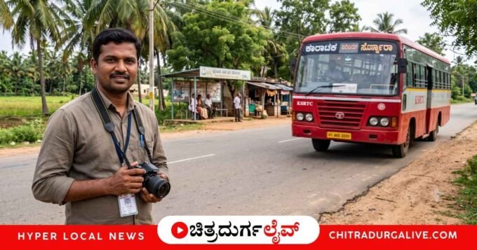 ತಾಲ್ಲೂಕು ಮಟ್ಟದ ಗ್ರಾಮೀಣ ಪತ್ರಕರ್ತರಿಗೆ ಉಚಿತ ಬಸ್ ಪಾಸ್ ಪಡೆಯಲು ವಾರ್ತಾ ಇಲಾಖೆ ಅರ್ಜಿ ಆಹ್ವಾನಿಸಿದೆ. 11 ತಿಂಗಳ ವೇತನ ಪತ್ರದ ಷರತ್ತು ರದ್ದಾಗಿದ್ದು, ಅಕ್ಟೋಬರ್ 31 ರೊಳಗೆ ಸೇವಾ ಸಿಂಧು ಮೂಲಕ ಅರ್ಜಿ ಸಲ್ಲಿಸಿ.